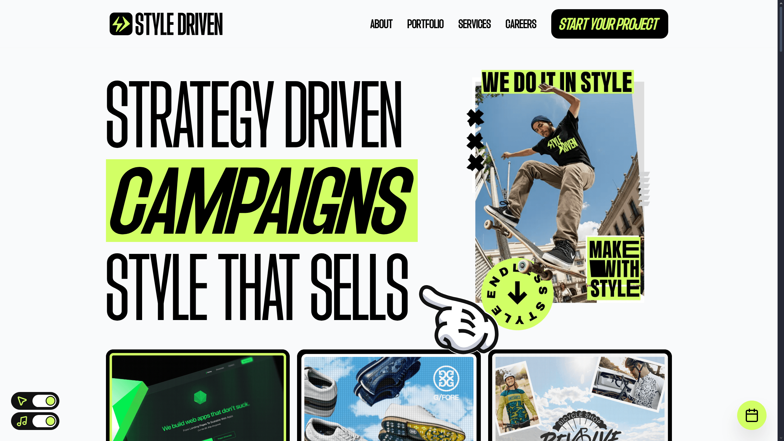 StyleDriven.com project preview